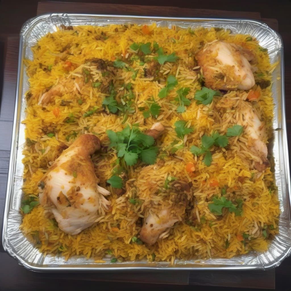 Medium Tray Chicken Biryani