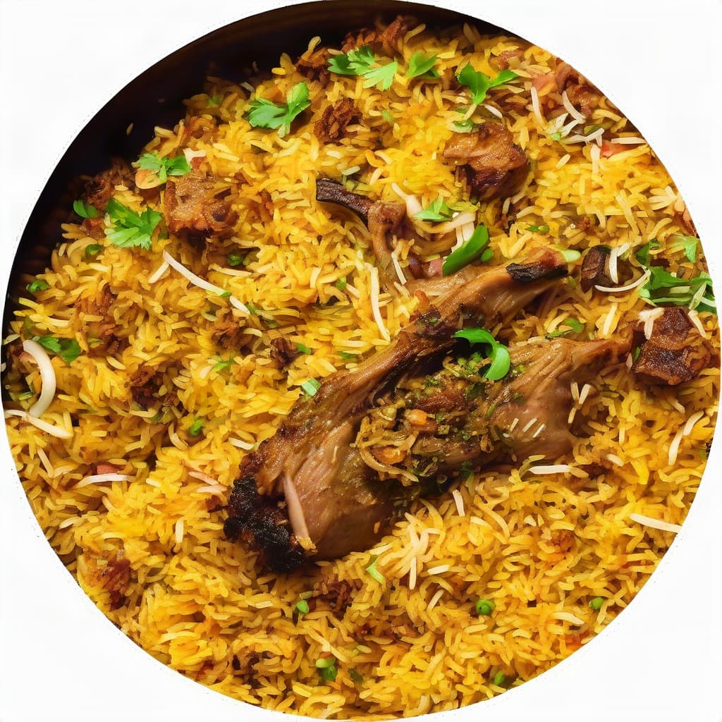 Small Tray Lamb Biryani