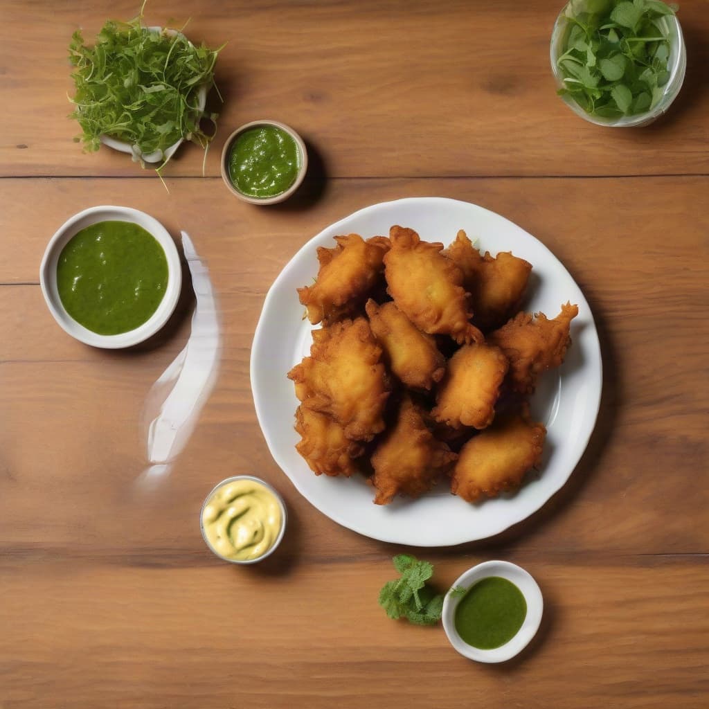 Fish Pakoras (8 Pieces)