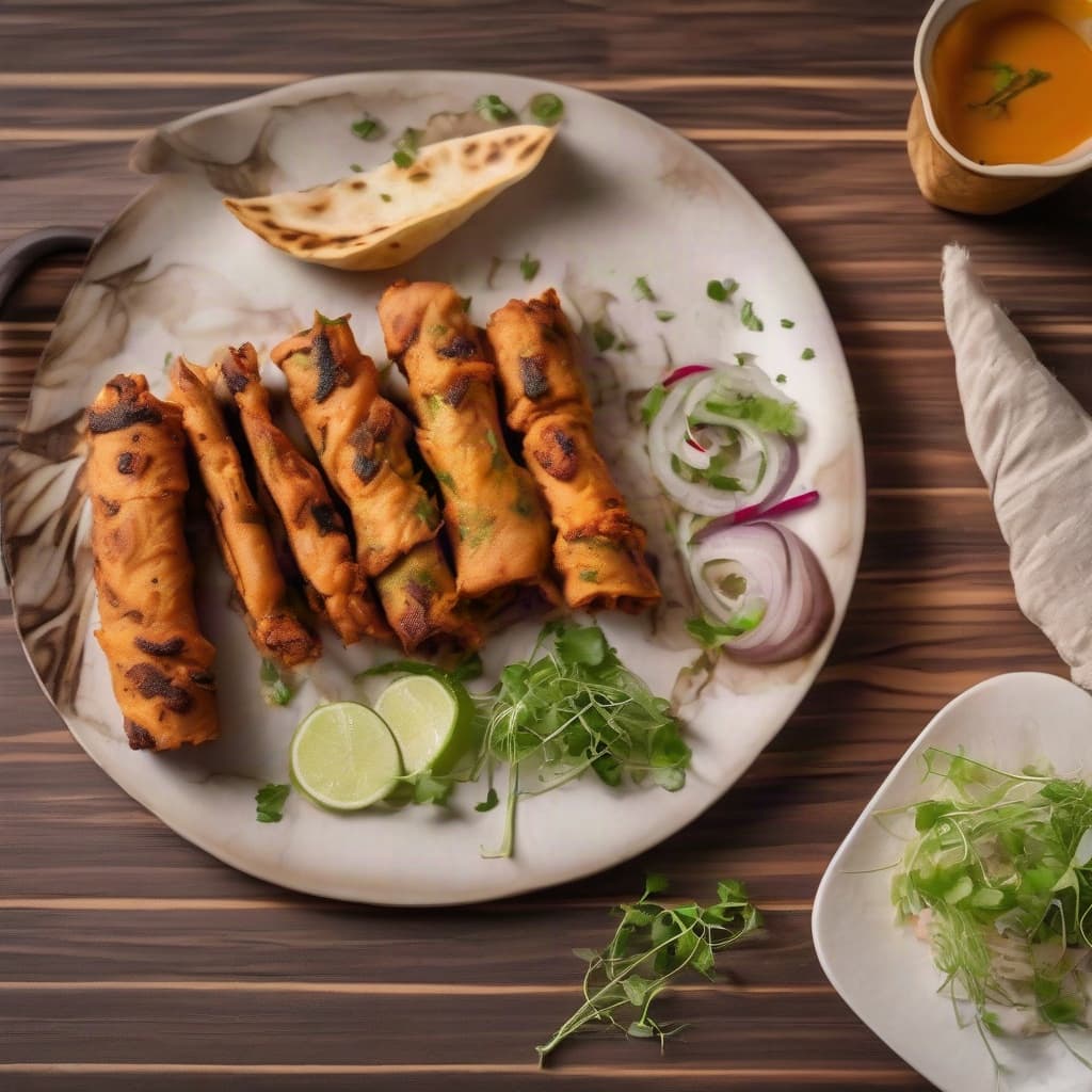 Chicken Bihari Tandoori Roll