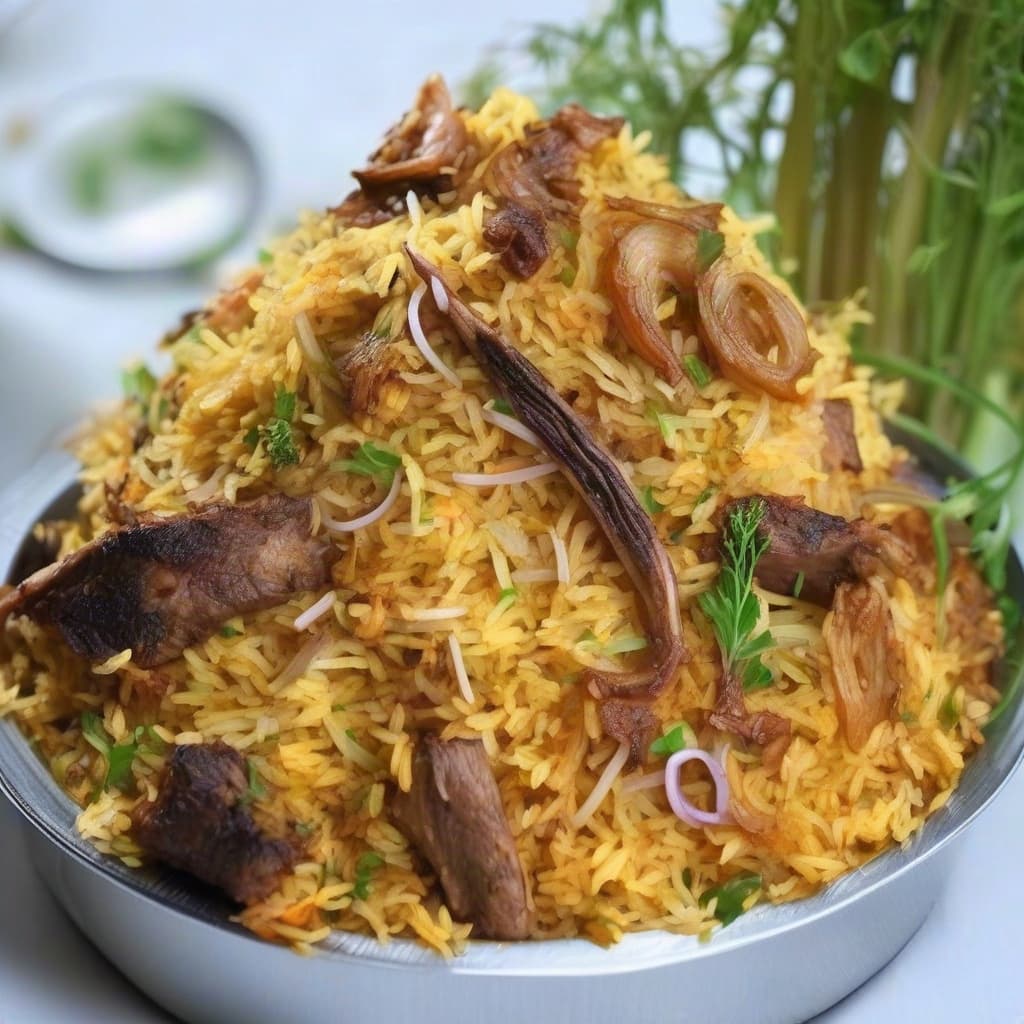 Friday Special Veal Biryani